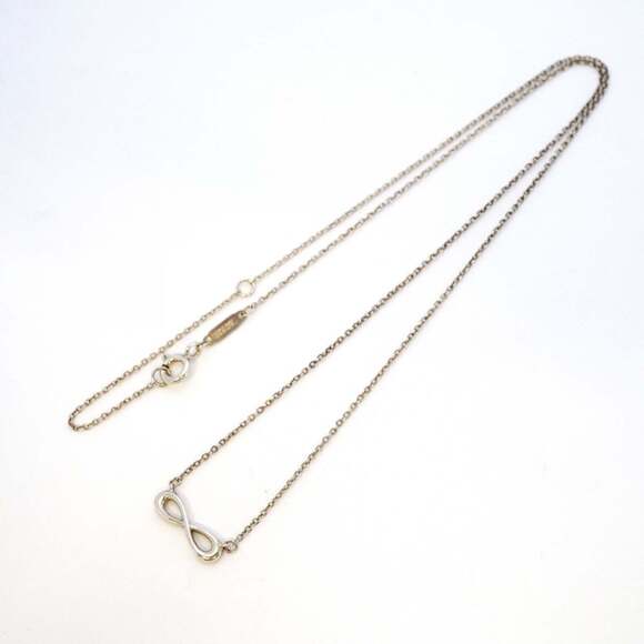 Tiffany Infinity Necklace, Silver 925, Women's - Picture 3 of 8